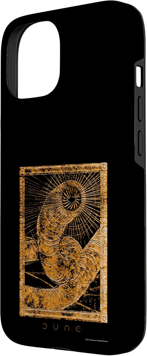 Dune - Golden Sandworm Case for iPhone 15