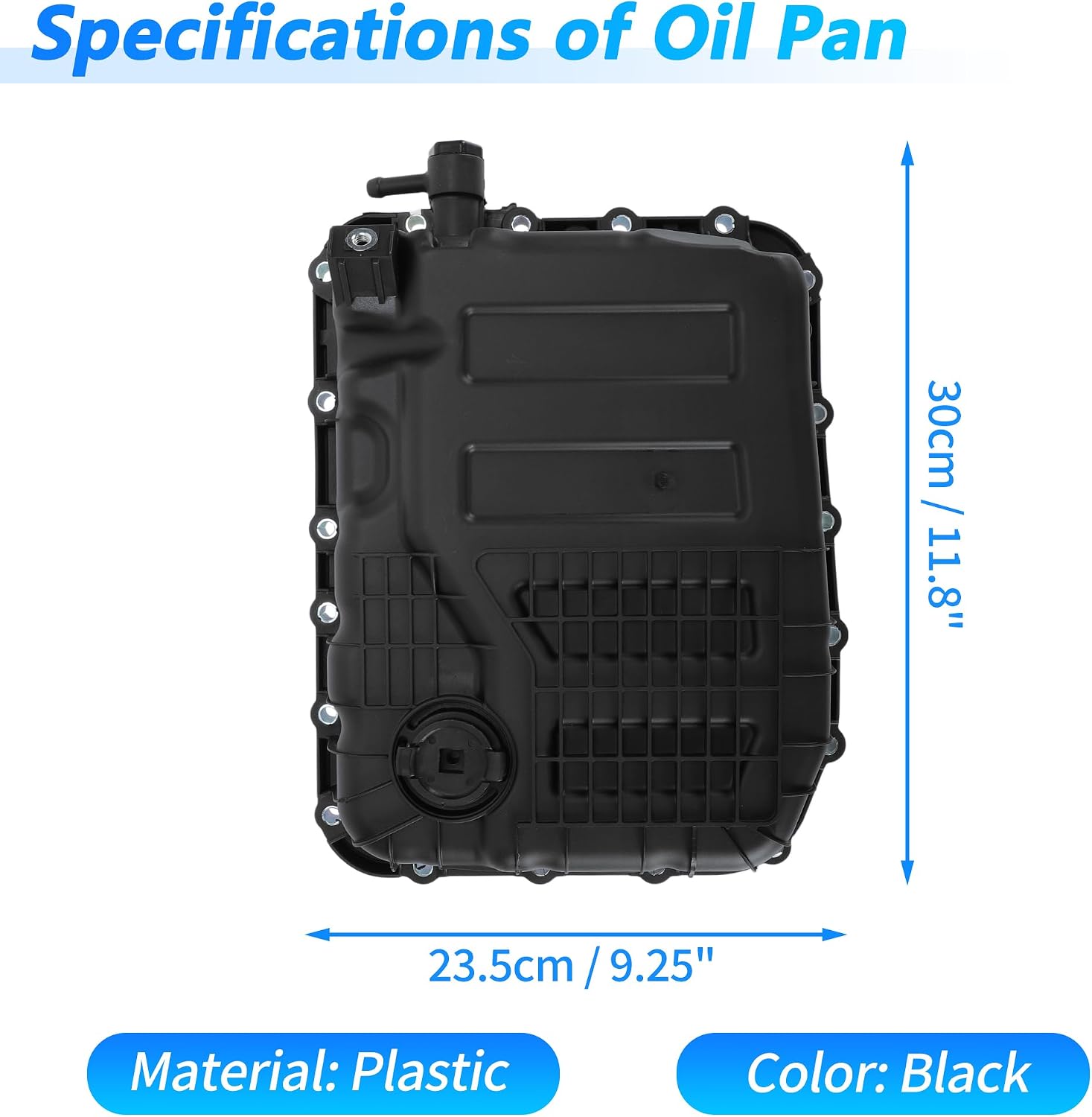 Auto Transmission Oil Pan Gasket for Hyundai Accent 2011-2018 Transmission Oil Pan Drain Plug Kits for Hyundai Tucson No.4528026100/4528026101/452803B810/452803B811 Plastic
