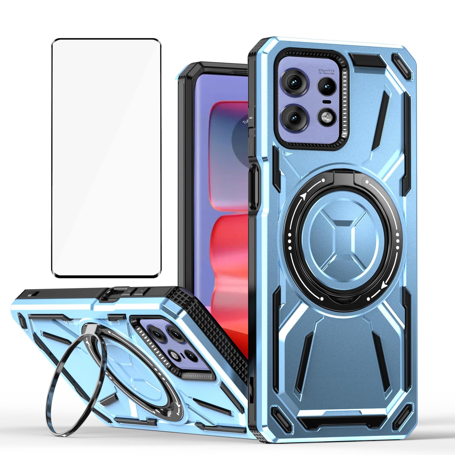 Coque Edge 50 Pro 5G robuste en matériaux premium antichoc - 6