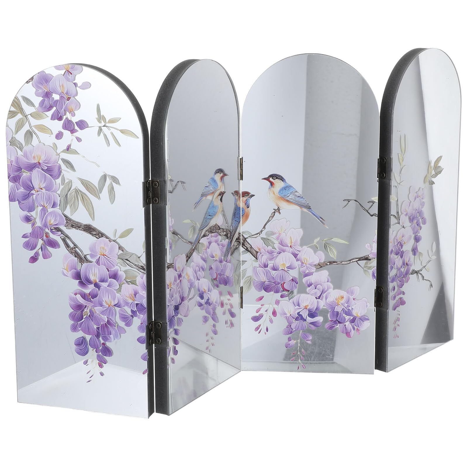 Écran décoratif pliant acrylique pour séparer un bureau léger