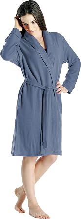 Cashmere Boutique 100% Pure Cashmere Short Womens Robe