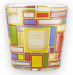 Baobab Collection Scented Candle - My First Baobab Ocean Drive - Mandarin-Cedar - MAX08