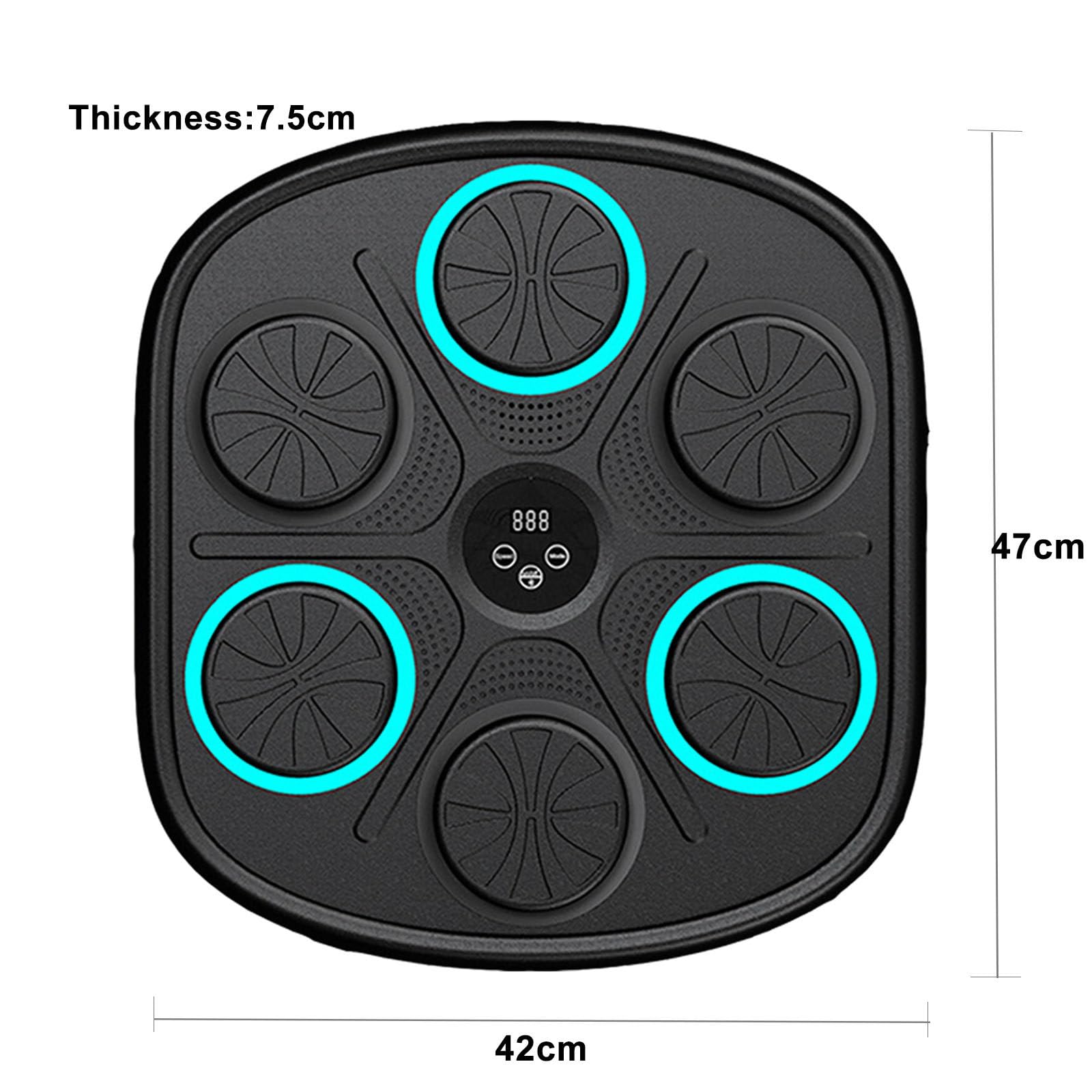 Máquina De Boxeo Con Música Electrónica, Entrenador De Boxeo Inalámbrico, Saco De Arena De Montaje En Pared De Boxeo Electrónico Con Guantes | Equipo De Entrenamiento En Casa,Parent-ChildModel