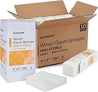 Vista 10 de McKesson Esponjas tejidas de gasa, no estériles, (4 x 4 pulgadas (200 unidades)