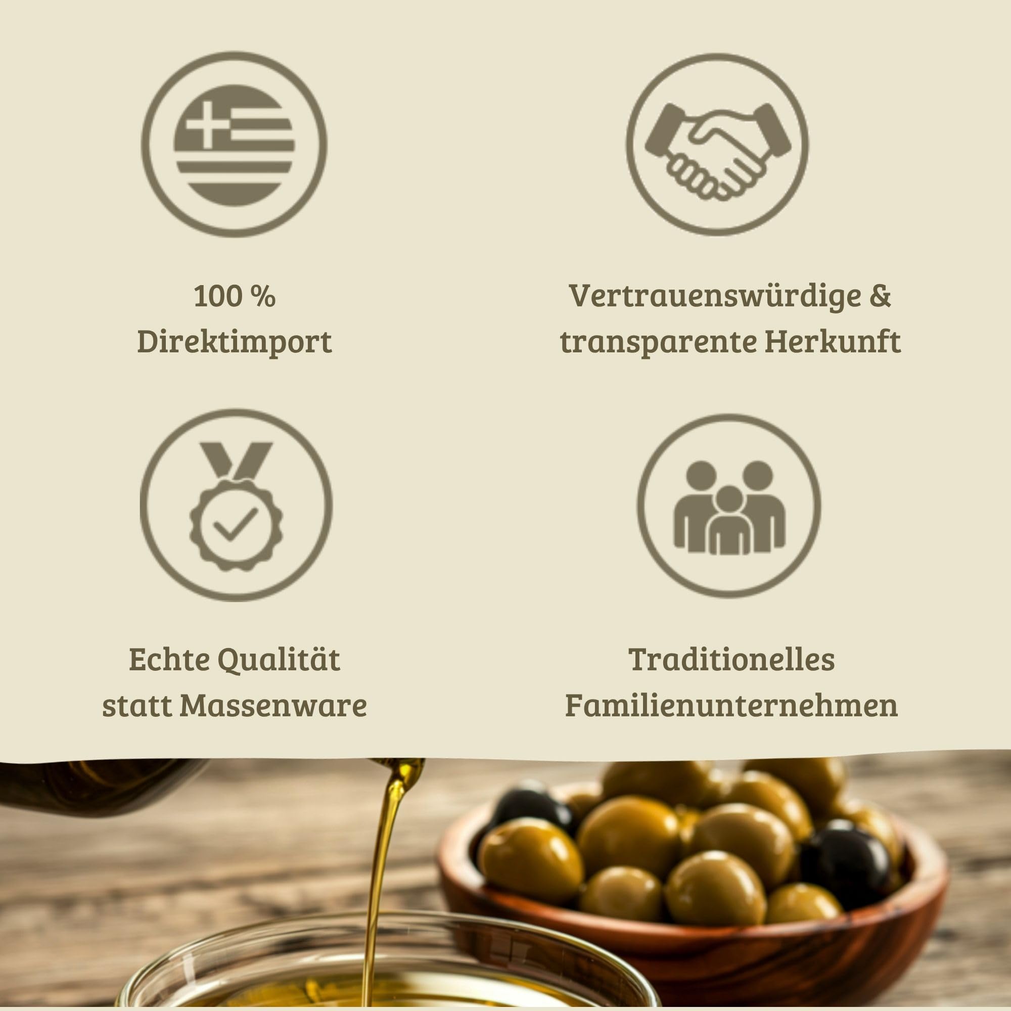Elasion Gold 5 Liter | Griechische Olivenöl 0,3% aus Kreta | Extra nativ | Sortenrein | Kaltgepresst | Niedriger Säuregehalt