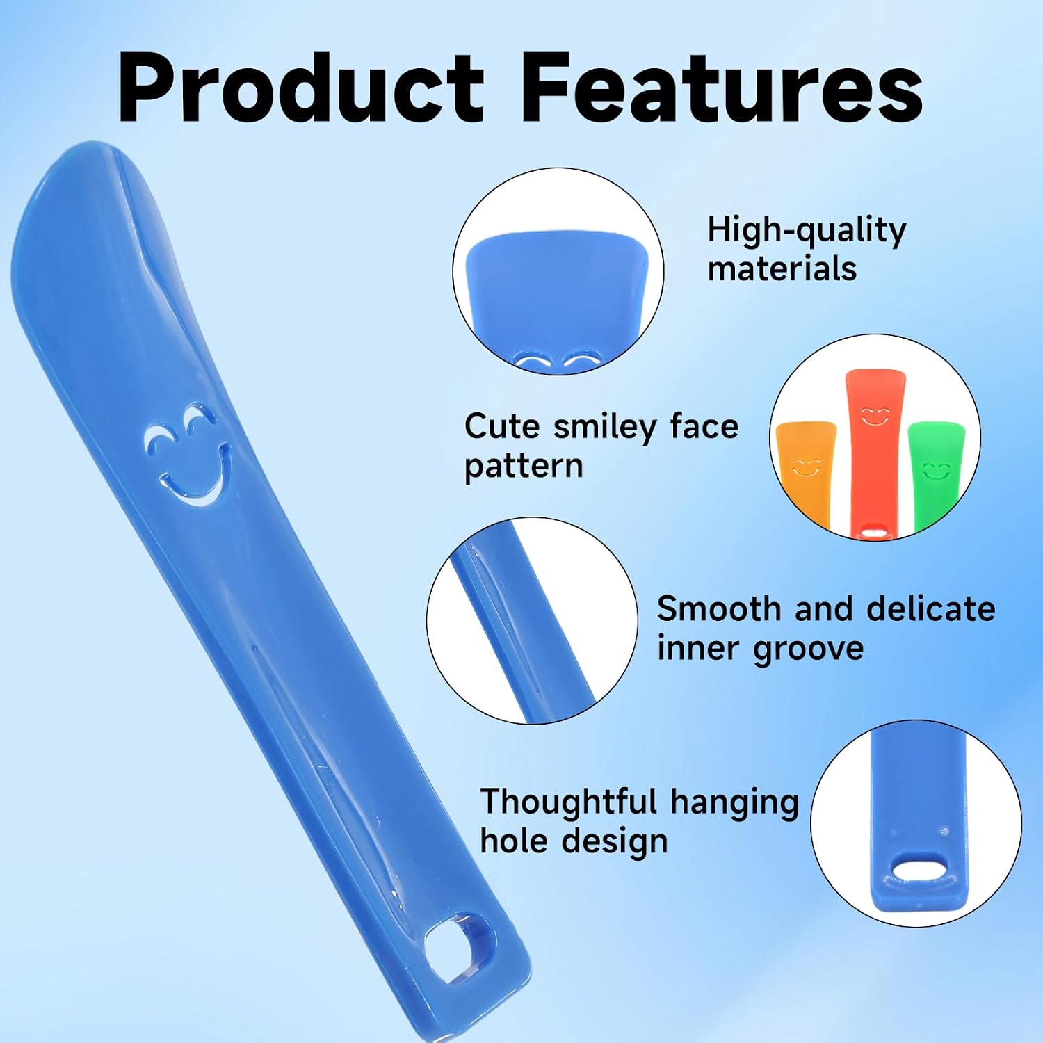 braxan 14 Pcs Plastic Shoe Horns 5.91 Inch Travel Shoe Horn for Women, Kids, Seniors, Short Handle Durable Portable Shoe Assistance, Easy Footwear Tool-7 Colors