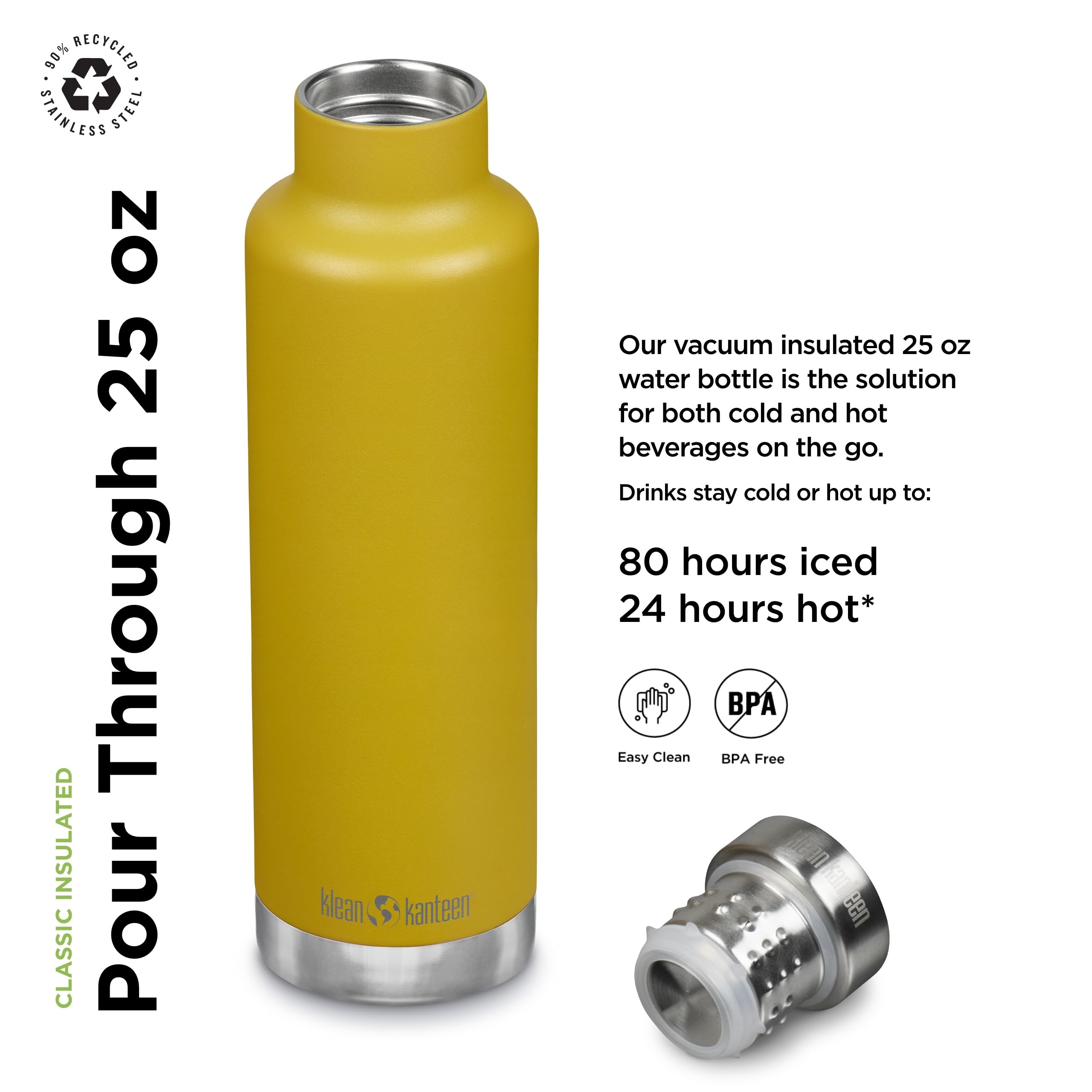 Klean Kanteen Classic VI Deckel Calendula 750 ml