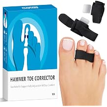 2-Pack Hammer Toe Straightener Wraps for Women & Men,Adjustable Toe Splint