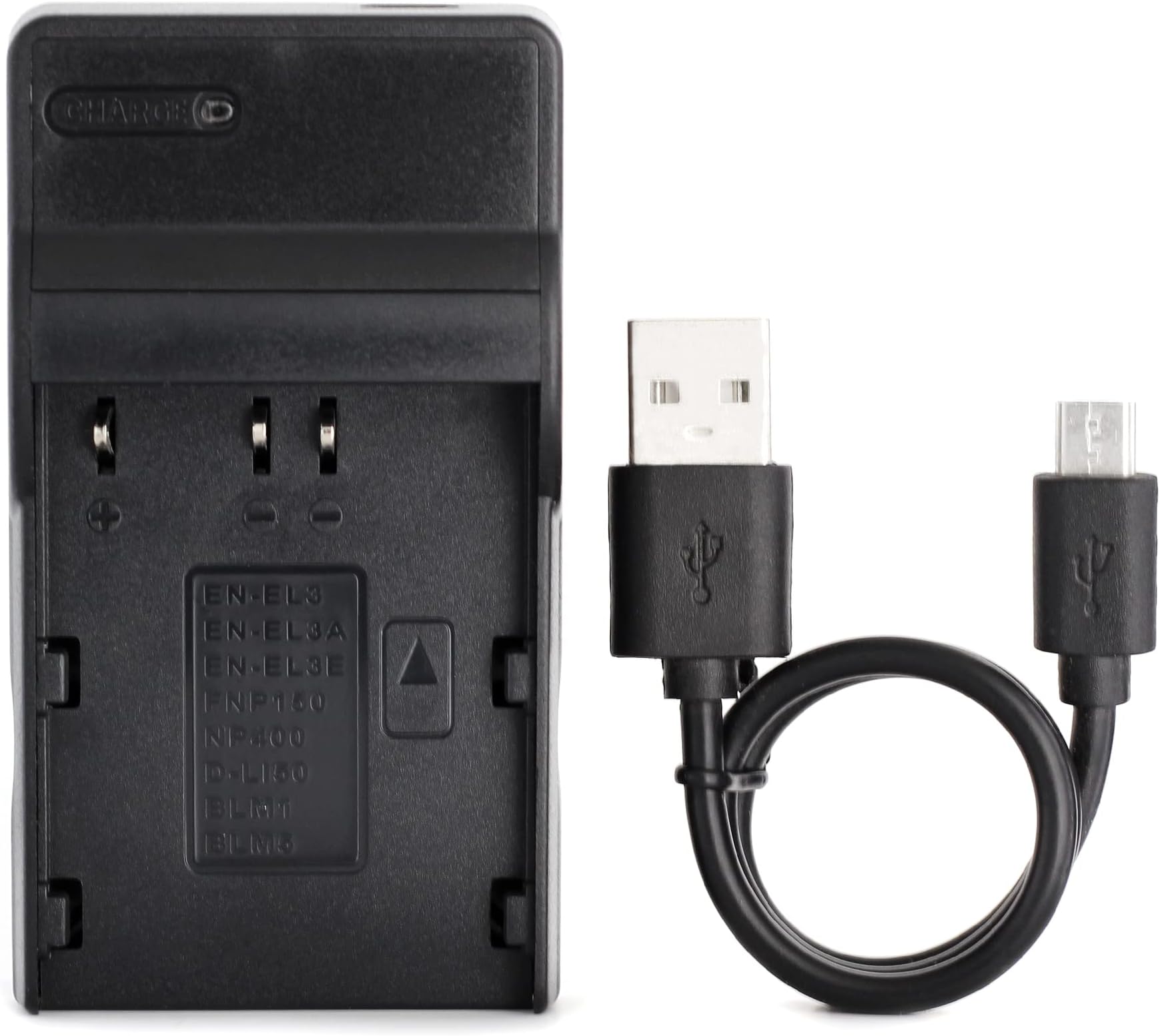Norifon EN-EL3 USB Charger for Nikon D100, D100 SLR, D200, D300, D300s, D50, D70, D70s, D80, D90, DSLR D700 Camera and More