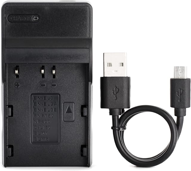 SLB-1674 USB Charger for Samsung GX-10, GX-20 Camera and More
