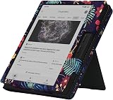 GOVTVA Étui double support pour tablette Onyx Boox Go 7 / Boox Tablet Go Color 7 (Gen II/Gen I 2025/2024) / Boox Page Cover avec porte-stylo élastique, mise en veille et réveil automatiques avec - 7