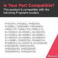 Vista 6 de Frigidaire 241860801 Kit de montaje de contenedores de cubo de hielo para refrigeradores, color blanco