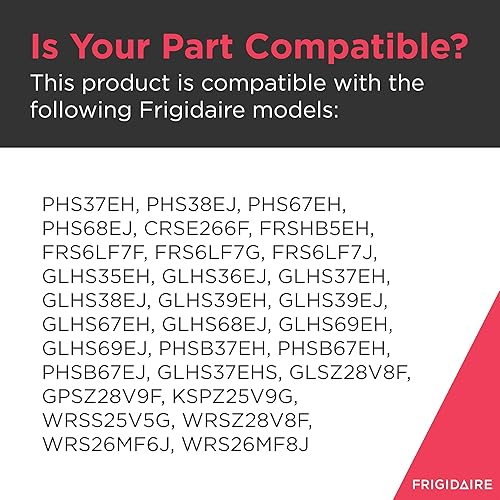 Miniatura 6 de Frigidaire 241860801 Kit de montaje de contenedores de cubo de hielo para refrigeradores, color blanco