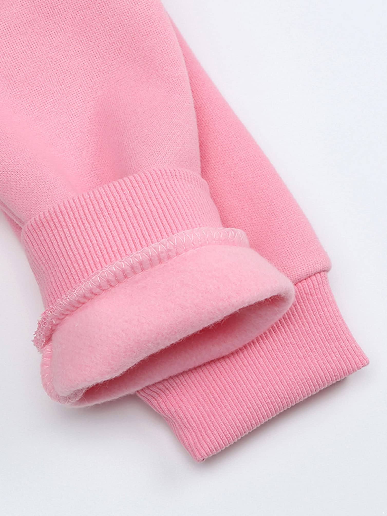 inhzoy Kinder Baby Jungen Mädchen Hoodie Sweatshirts Warme Kapuzenpullover Mit/Ohne Fleece Frühling Herbst Winter Tops