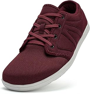 Unisex Barfußschuhe Herren Damen Breite Barfuss Schuhe Minimalistische Outdoor Trail Running Walking Schuhe Weich Bequem Fitnessschuhe Casual Weit Zehenschuhe