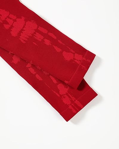 Miniatura 5 de AUROLA Serpent - Camisas de manga larga para mujer, sin costuras, para entrenamiento, cuello redondo, camiseta recortada, atlética, yoga