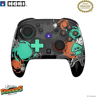 【任天堂ライセンス商品】スプラトゥーン レイダース ワイヤレスホリパッド TURBO for Nintendo Switch™ 2【Switch2・Switch両対応】【連射/連射ホールド機能搭載】