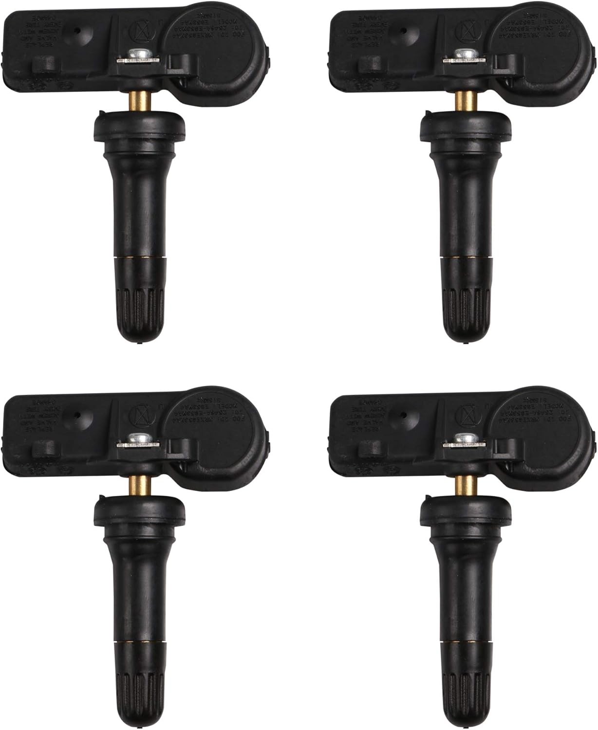 MOSTPLUS TPMS Sensor, Pre-Programmed 315MHz 56029479AB Tire Pressure Monitoring Sensor Compatible for Dodge Caravan Charger Durango Avenger Chrysler 200 300 Aspen 4PCS