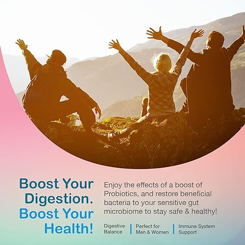 Miniatura 5 de YUM-V'S - Gomitas probióticas sin azúcar para la salud digestiva - Probióticos sin azúcar para mujeres, hombres y niños - Gomitas probióticas para