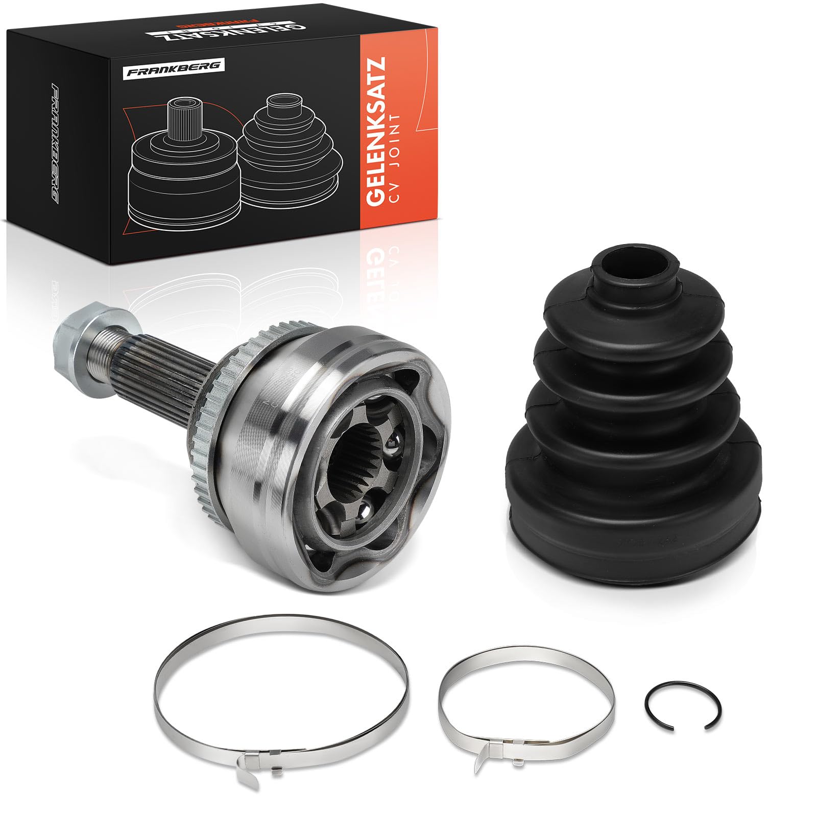 Frankberg Kit de junta homocinética del lado de la rueda delantera 859226 | Compatible con: A.v.e.n.s.i.s Saloon T25, A.v.e.n.s.i.s T25, A.v.e.n.s.i.s Station Wagon T25