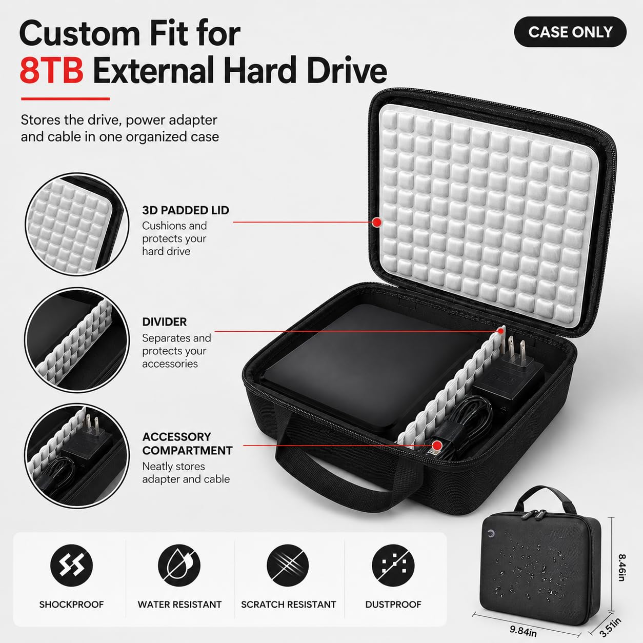 Amazon | Seagate Expansion Desktop用ハードドライブケース/Western