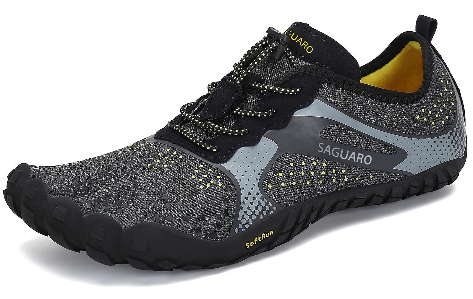 SAGUARO Versátil Minimalistas Zapatillas Ligeras Flexibles para Exterior Interior - Gym Asfalto Playa Montaña, Unisex-Adulto