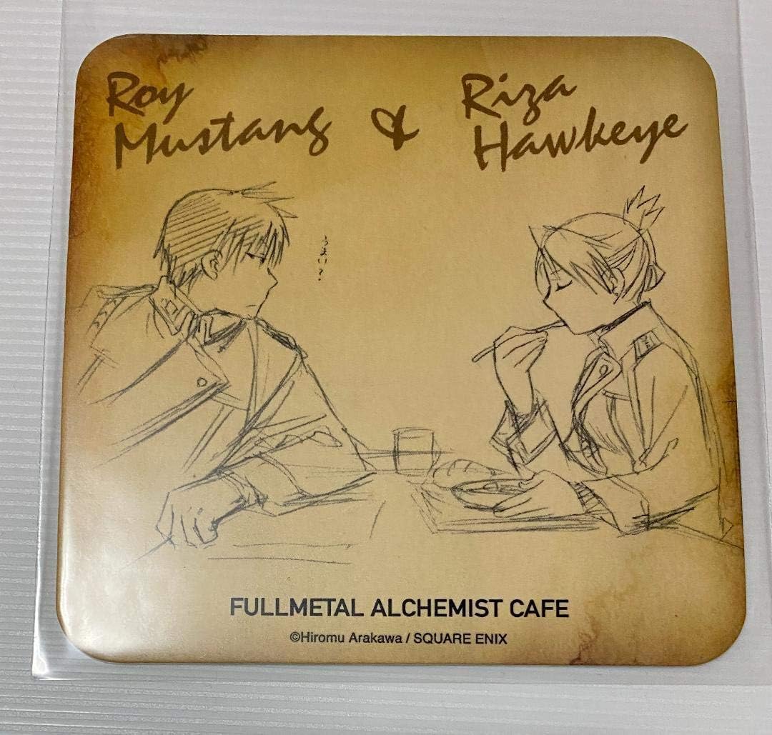 Amazon 鋼の錬金術師 カフェ コースター 名古屋 ロイマスタング 大佐 リザ ホークアイ 中尉 ハガレン 荒川弘 アイドル 芸能人グッズ 通販 Amazon 鋼の錬金術師 カフェ コースター 名古屋 ロイマスタング 大佐 リザ ホークアイ 中尉 ハガレン 荒川弘 アイドル 芸能人グッズ 通販