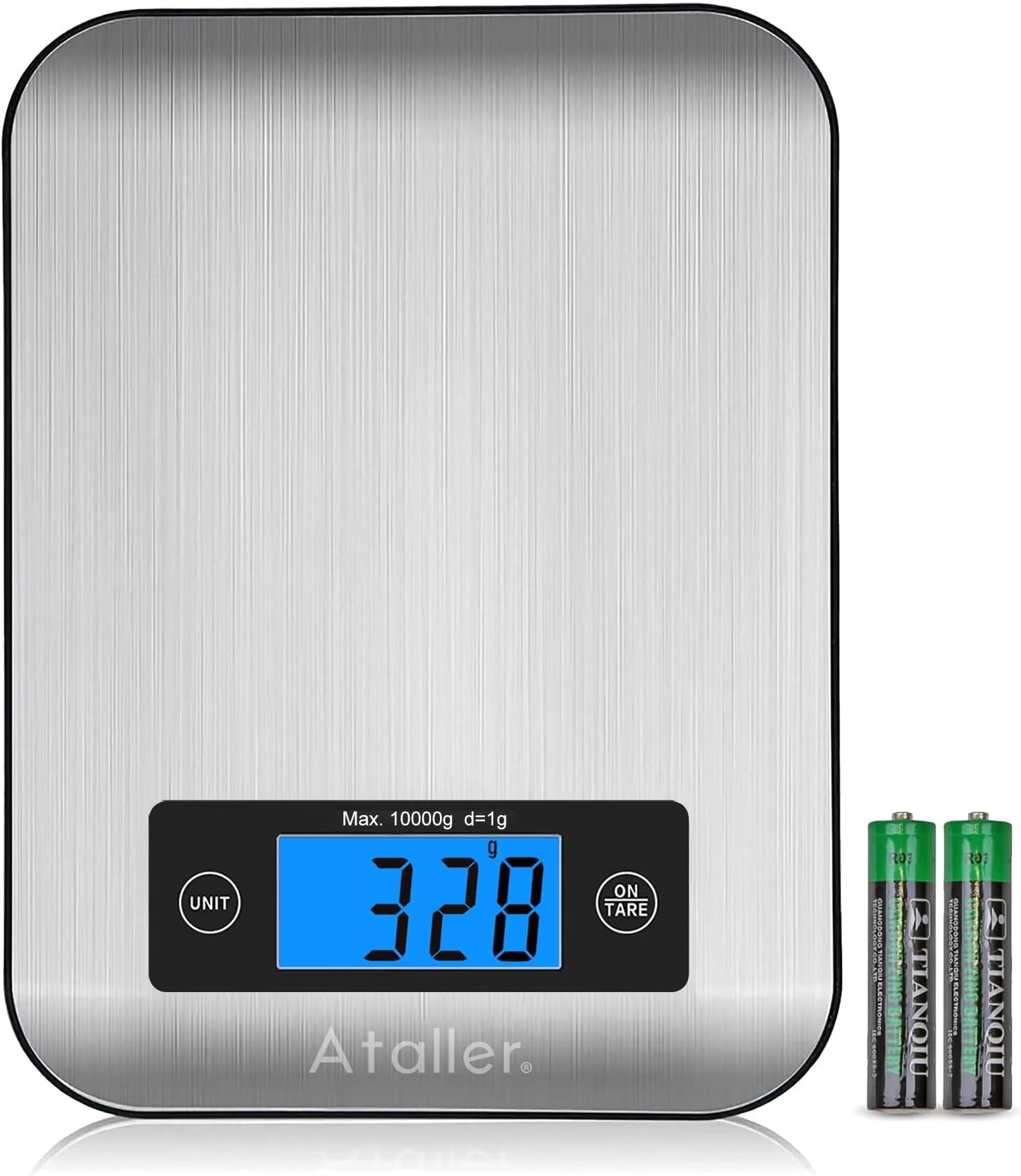 Brifit Digital Kitchen Scale 20kg 44lb Food Scales With Large | Seychelles
