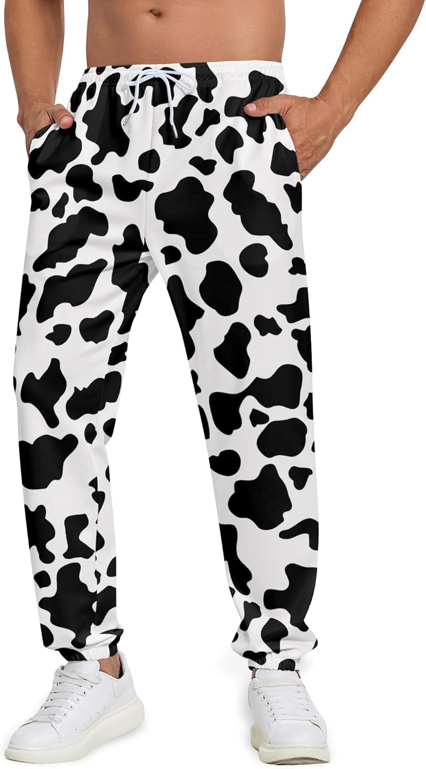 Sweatpants for Men 3D Printed Pants Joggers Pant Drawstring Sports Pants with 2 Side Pockets - Image 2