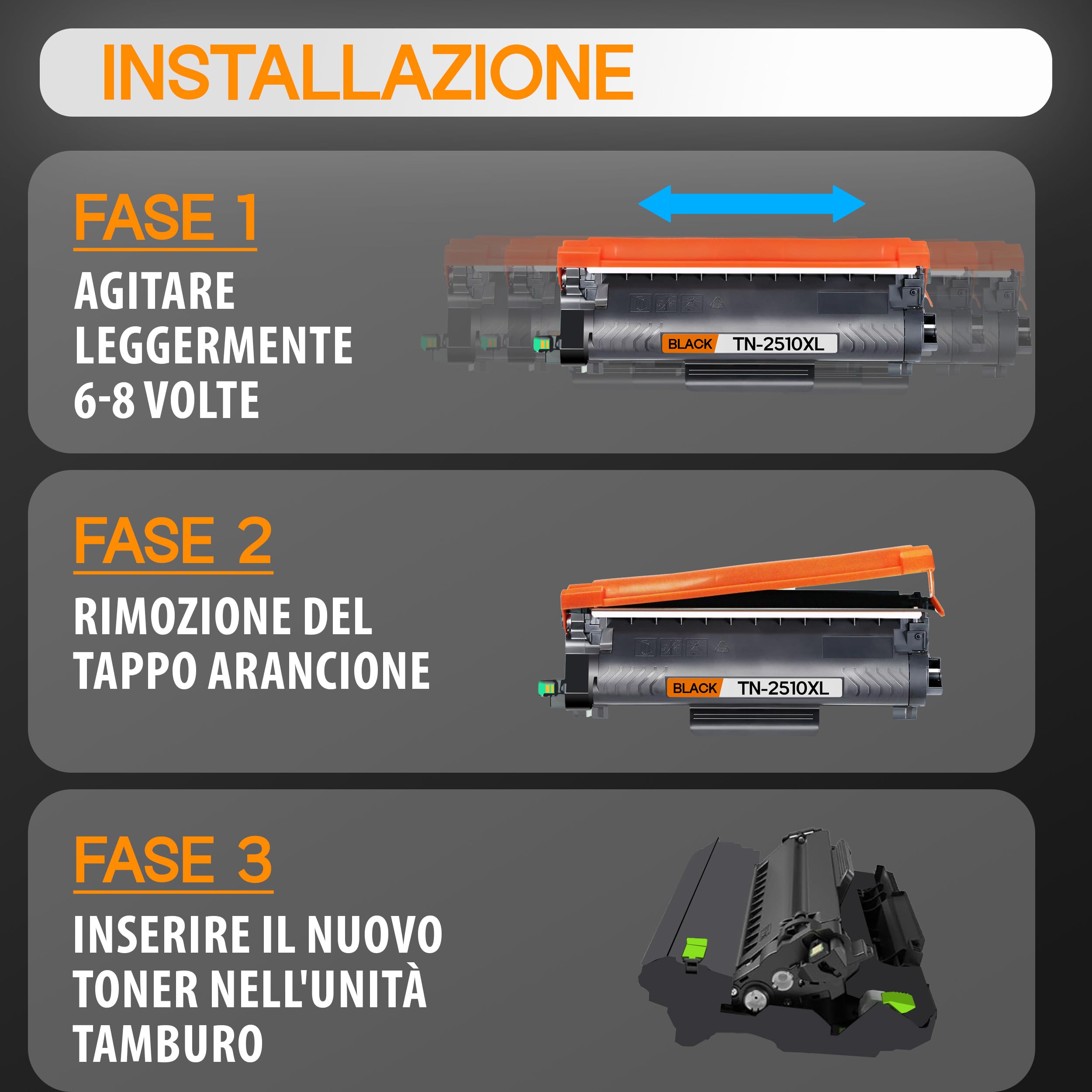 TN660 Cartucho De Tóner De Alto Rendimiento Compatible Con Brother TN 660 Tn 660 Tn630 Para Usar Con Impresora Hl L2380dw Hl L2360dw Mfc L2700dw - Foto 5