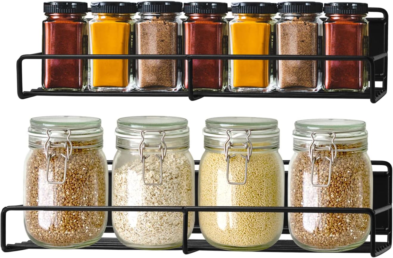 Finphoon Spice Rack, Spice Rack for Refrigerator