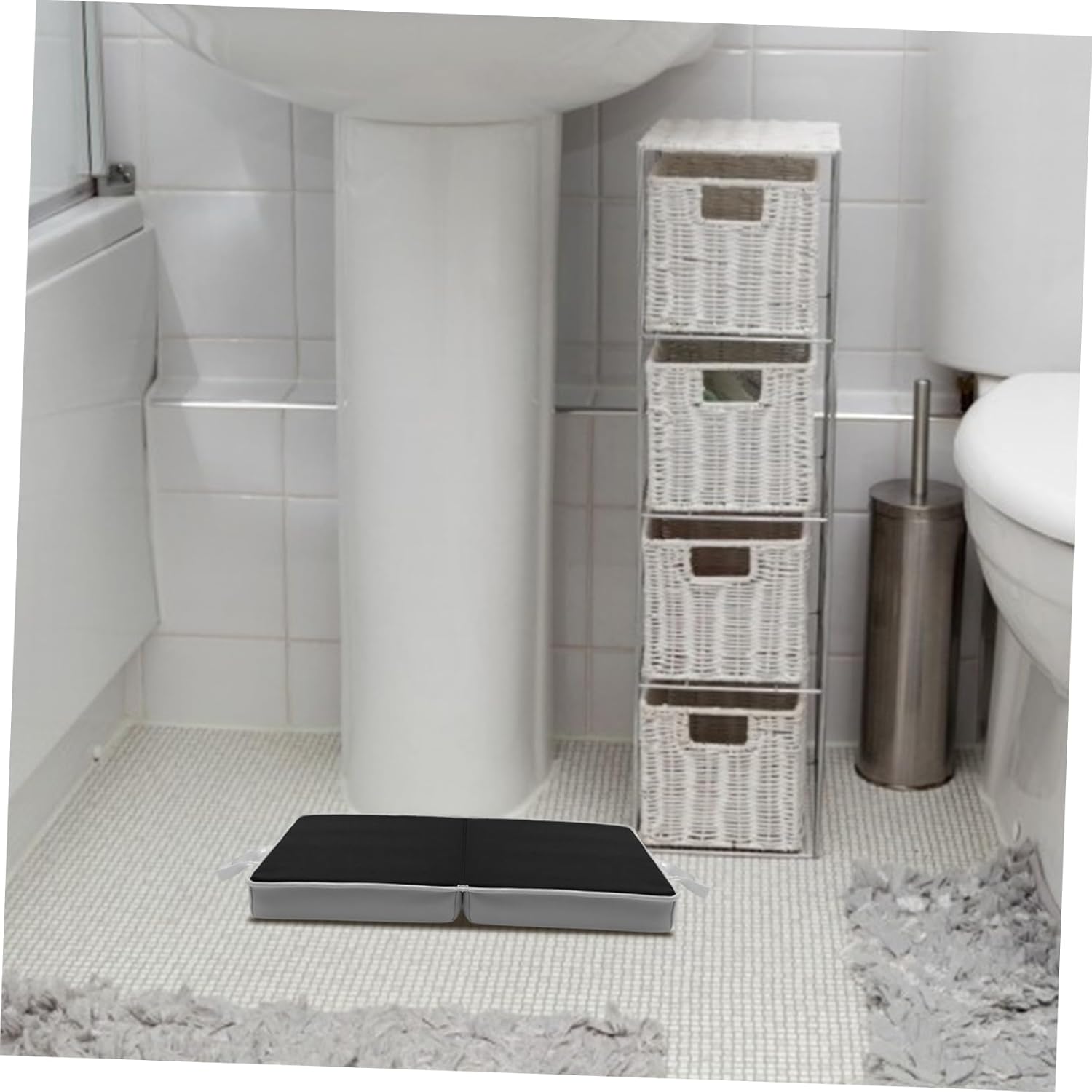 Foldable Bathtub Kneeler Kneeling Pad Garden Kneeler Knee Pad Camp Cushion Gardening Knee Mat Sponge Diving Cloth Material Comfortable Easy to Carry