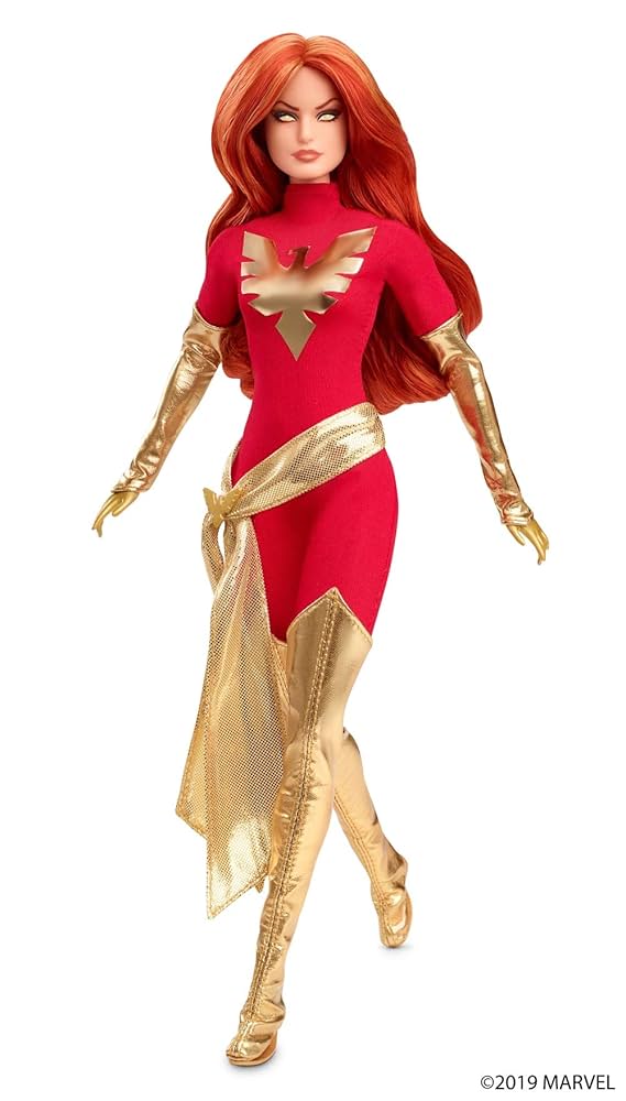 Amazon.com: Barbie Collector Marvel Dark Phoenix Barbie Doll