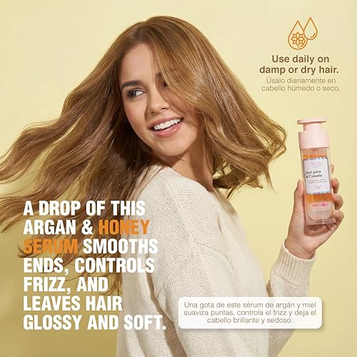 Miniatura 6 de Click Hair Shampoo de Miel, Mascarilla de Miel y Miel para el Cabello (3 Pack) | Hidratación Profunda, Reparación Intensa y Brillo Espejo | Libre de