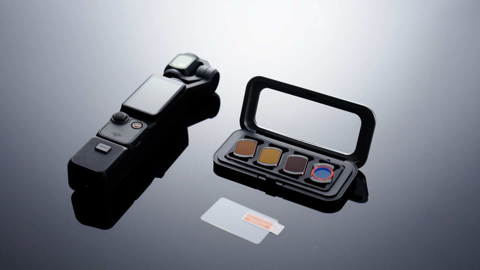 K&F CONCEPT Filtros Magnéticos Variable ND2-32 (1-5 Stops) Compatible con dji OSMO Pocket 3/4 Creator Combo (Aluminio