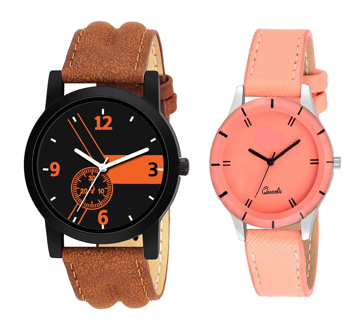 RPS FASHION WITH DEVICE OF R Designer Analogue Couples Transparent Dial Mens Watch - Set of 2 (B0851GD2WZ) Amazon Price History, Amazon Price Tracker