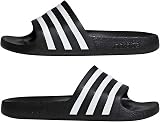 adidas Mixte Adilette Aqua Slides Slipper, Core Black / Cloud White / Core Black, 43 EU - 6