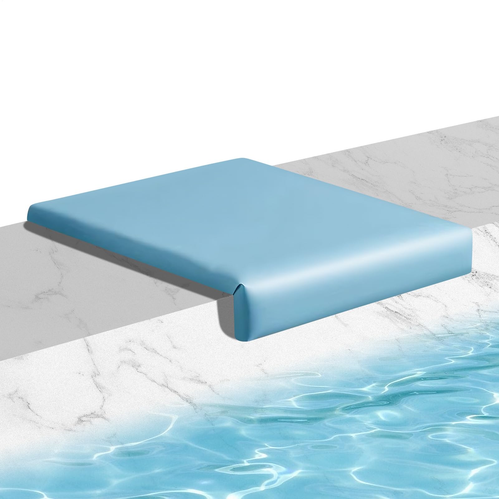 Chaises longues de jardin confortables avec coussins imperméables doux
