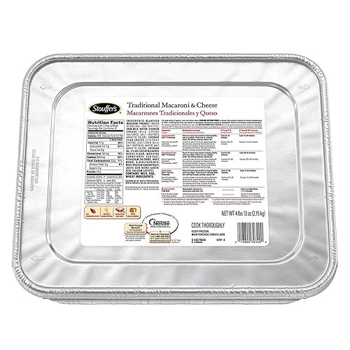 Nestle Stouffers Entree Macarrones y Queso, 76 onzas -- 4 por caja.