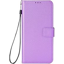 Phone Case for Vivo iQOO Z9s Pro 5G, Leather Wallet Case for Vivo iQOO Z9s Pro 5G Non-Slip PU Leather Cover, Flip Folio Book Phone Cover for Vivo iQOO Z9s Pro 5G Case Purple