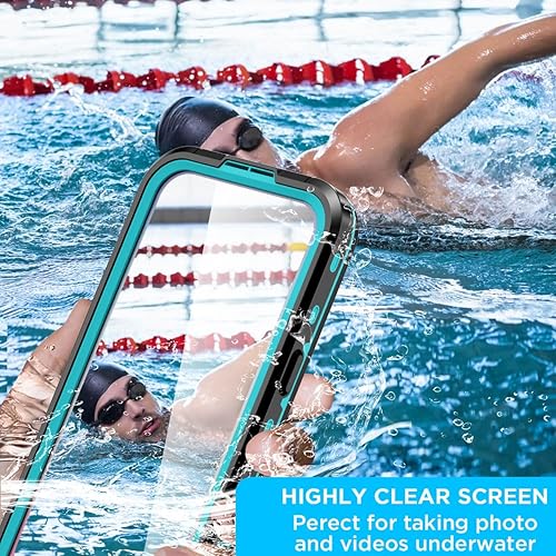 Miniatura 9 de AICase Funda impermeable para iPhone 15 Pro Max (6.7 pulgadas) con MagSafe a prueba de nieve, polvo y golpes, protección de cuerpo completo con