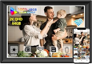 2K 64GB 11inch Digital Picture Frame WiFi6&5G digital photo
