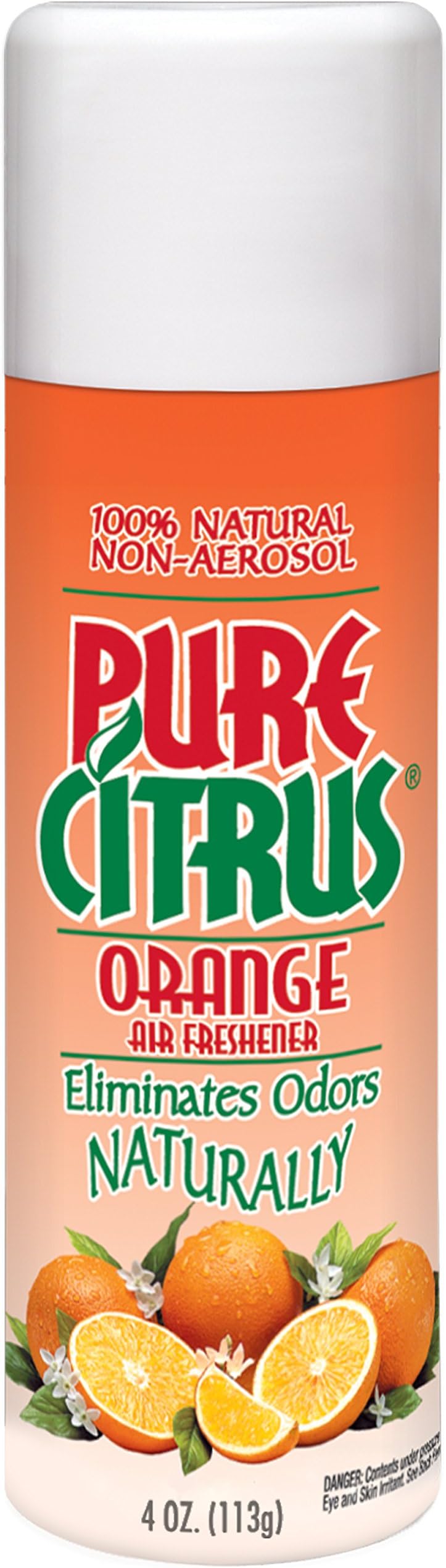 NA228-6 All-Natural Non-Aerosol Odor Eliminator (Orange) Pack of 6, 4 oz