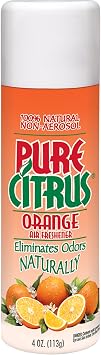 Pure Citrus NA228-6 All-Natural Non-Aerosol Odor Eliminator Orange Pack of 6, 4 oz