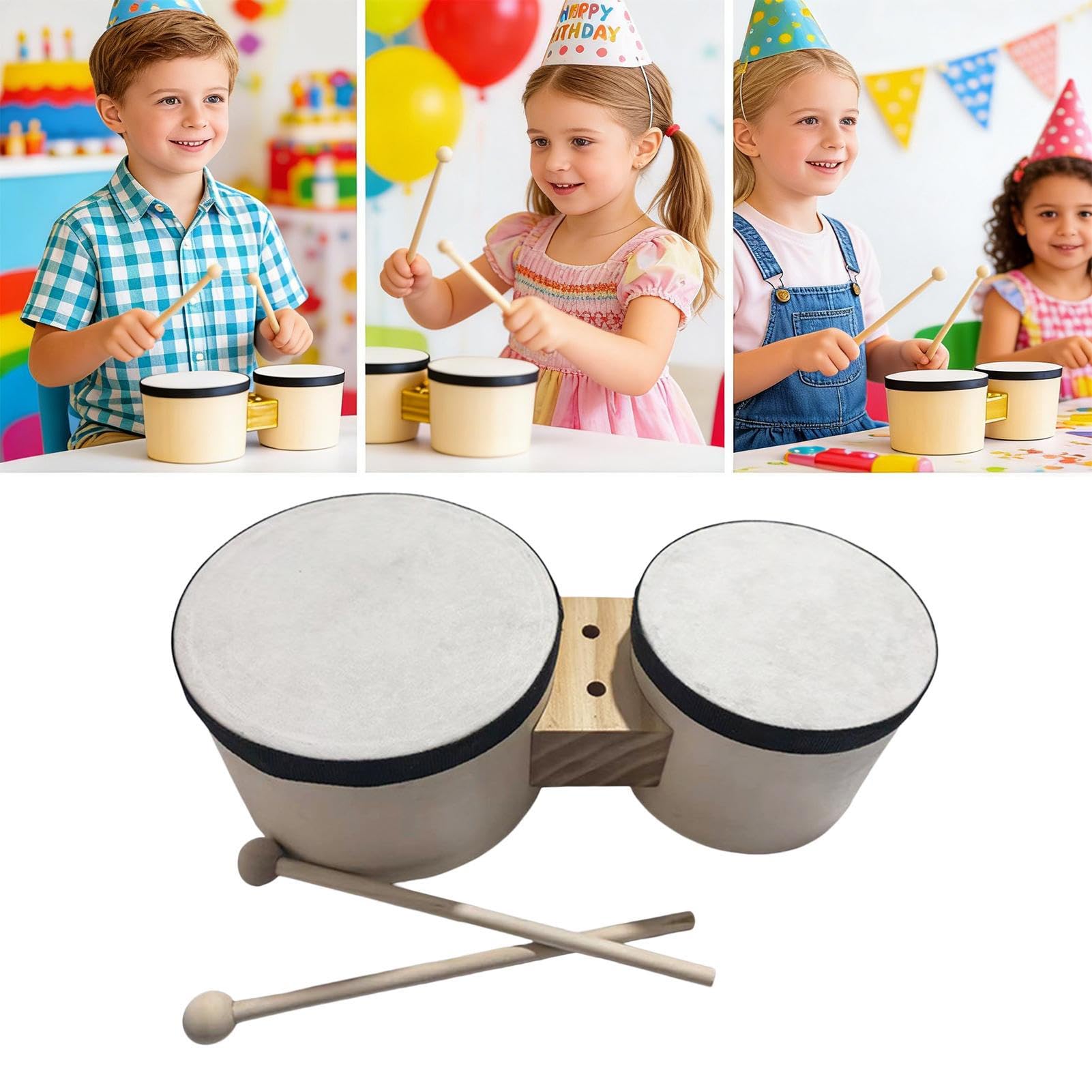 Tambor para niños Juguete de Percusión Instrumento Musical