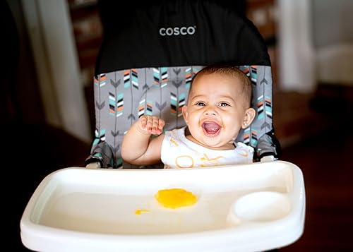 Miniatura 11 de Cosco Silla alta simple plegable para bebé, Silla alta plegable simple, diseño conveniente, ligero y compacto, Comet