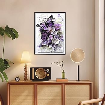 DOTZSO Butterfly Diamond Painting Kits for Adults Diamond