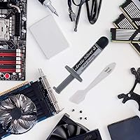 Vista 4 de Arctic Silver 5 - Pasta de compuesto de enfriamiento térmico de 0.12 oz de plata polisintética de alta densidad (AS5 3.5G con herramienta)