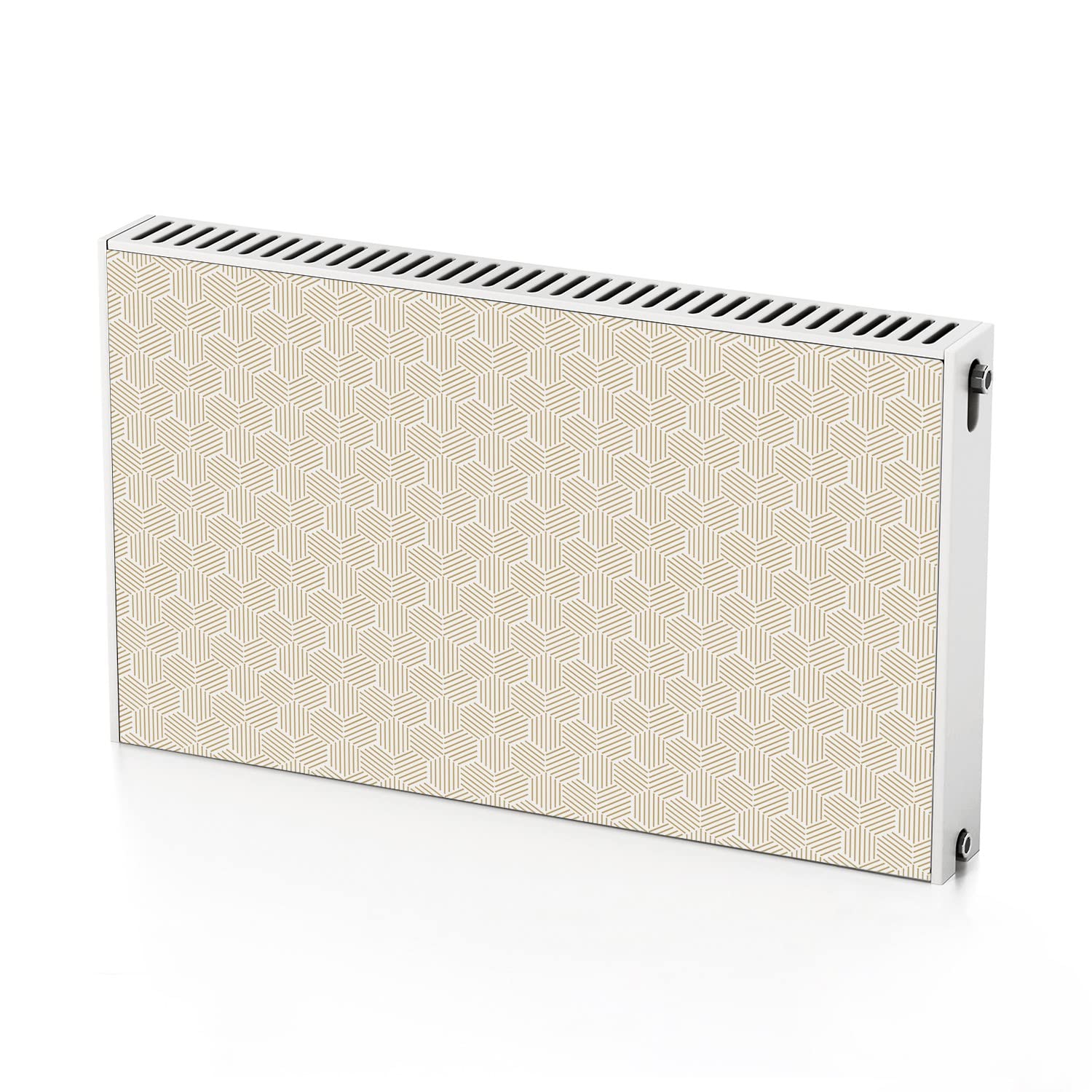 Tapis magnétique radiateur 100x60 décoration chauffage aimant géométrique