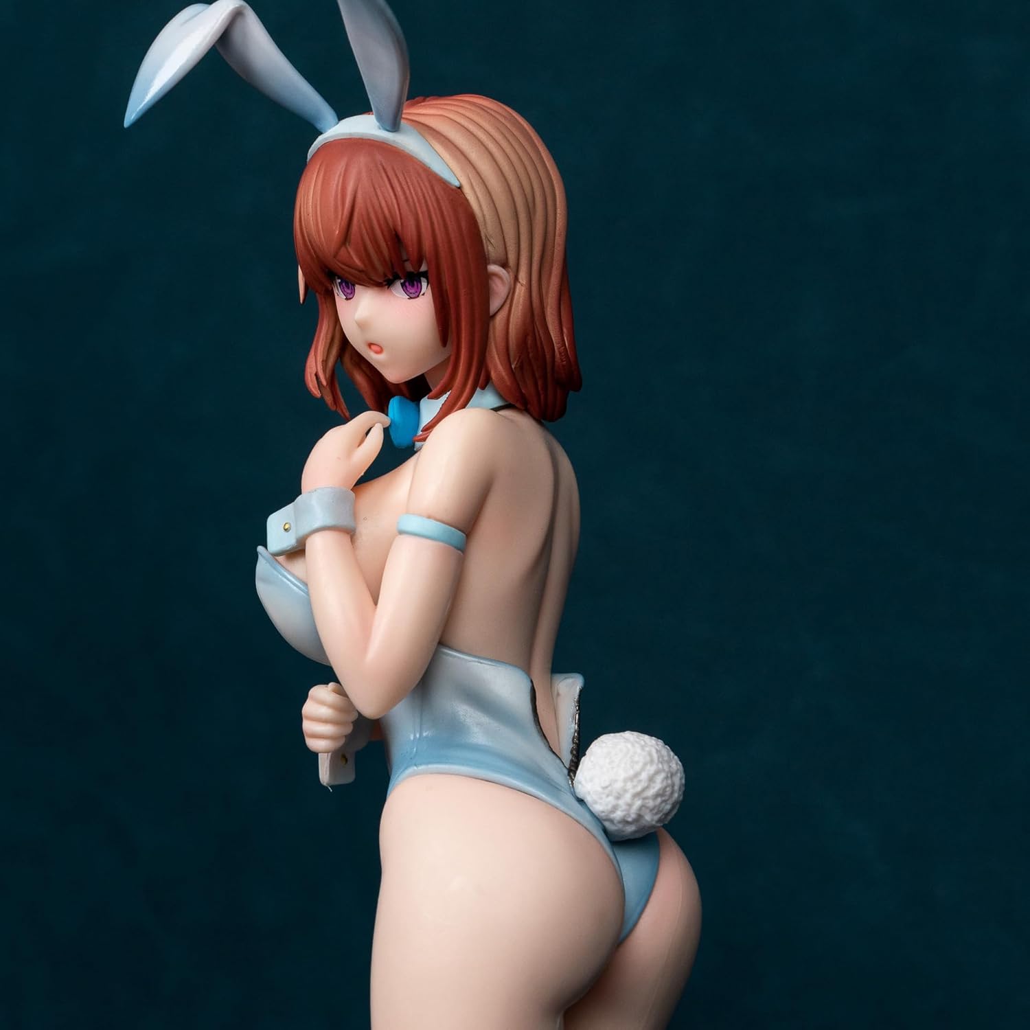 Black Bunny Aoi & White Bunny Summer Bud Figure Original Character 1/6 Scale PVC Anime Pre-Painted Complete Figureine (White Bunny Summer Bud)